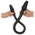 Rebel Dubbele Plug - dubbele kegel anaal dildo (zwart)