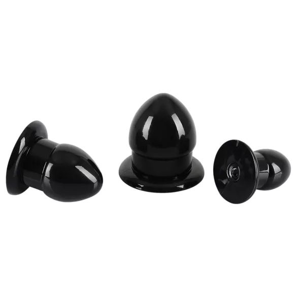 You2Toys - Stretching Plug Kit - anaalplugset - 3 stuks (zwart)