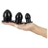 You2Toys - Stretching Plug Kit - anaalplugset - 3 stuks (zwart)