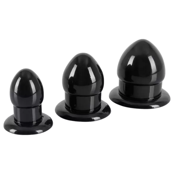 You2Toys - Stretching Plug Kit - anaalplugset - 3 stuks (zwart)