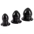 You2Toys - Stretching Plug Kit - anaalplugset - 3 stuks (zwart)