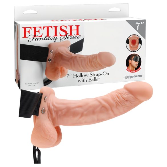 Fetish Strap-on 7 - strap-on dildo - realistisch - huidskleur