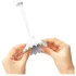 TENGA Flex - masturbator - flexibel design - wit