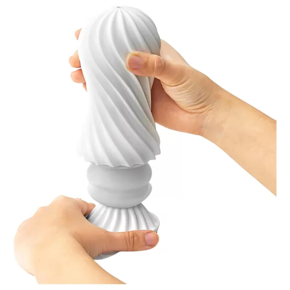 TENGA Flex - masturbator - flexibel design - wit
