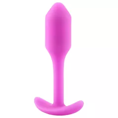   b-Vibe Snug Plug 1 - anale plug met intern gewicht (55 g, roze)