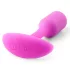 b-Vibe Snug Plug 1 - anale plug met intern gewicht (55 g, roze)