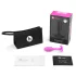 b-Vibe Snug Plug 1 - anale plug met intern gewicht (55 g, roze)