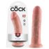 King Cock 20 cm dildo - natuurlijk