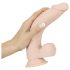 Nature Skin - dildo met zuignap - realistisch - huidkleur - medium