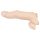 Naturel: Penismanchet met verlengings- en testiculaire ring