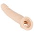 Naturel: Penismanchet met verlengings- en testiculaire ring