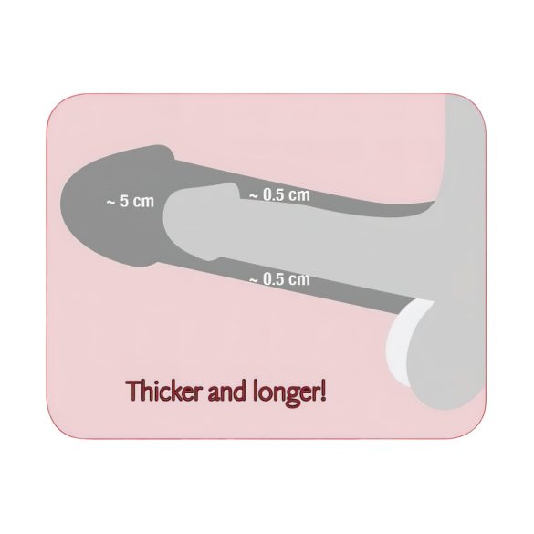 Nature Skin - Kralen penisverlenger met ring