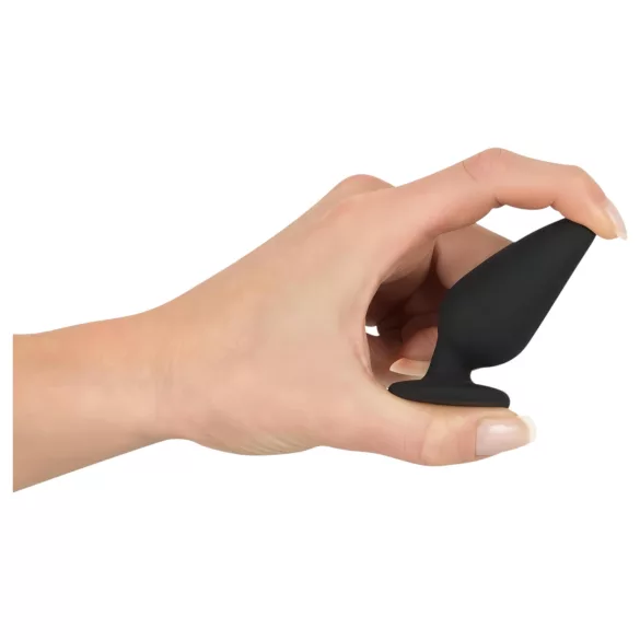 Black Velvets Heavy - anale plug van 40 g (zwart)
