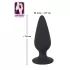 Black Velvets Heavy - anale plug van 40 g (zwart)