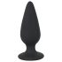 Black Velvets - anaal plug - zwaar 75g - siliconen zwart