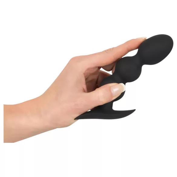 Black Velvets Heavy - bolvormige ana﻿alplug van 145 g (zwart)