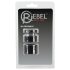 Rebel Ball - penisring en verlengset - (zwart)