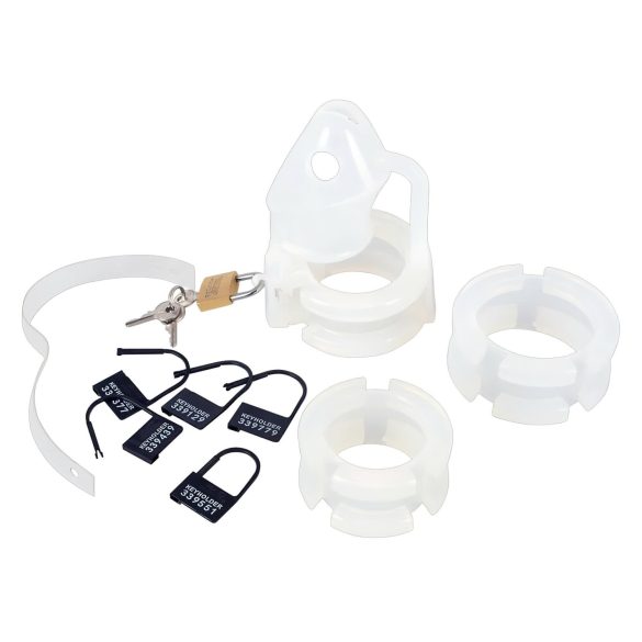 You2Toys - Peniskooi - siliconen peniskooi (wit)