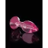 Icicles No. 79 - glazen anaalplug - kegelvormig - roze