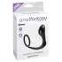 analfantasy - anaal plug met penisring - zwart