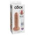 King Cock 6 - levensechte dildo (15 cm) - natuurkleur