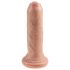 King Cock 6 - levensechte dildo (15 cm) - natuurkleur