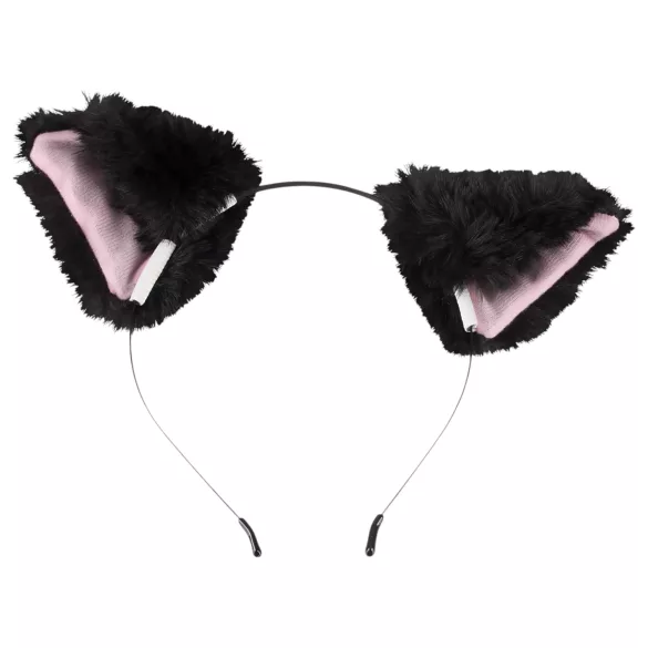 Bad Kitty - anaalplug set met kattenstaart - zwart