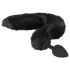 Bad Kitty - anaalplug set met kattenstaart - zwart