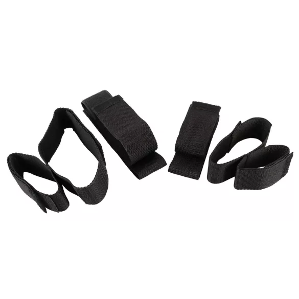Bad Kitty - bondage set handen en voeten - zwart