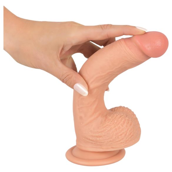 realistixxx - realistische dildo met zuignap - 22cm - huidskleur