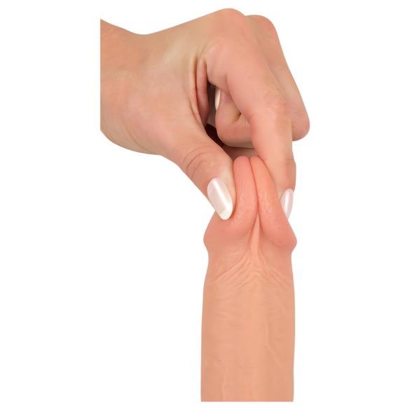 realistixxx - realistische dildo met zuignap - 22cm - huidskleur