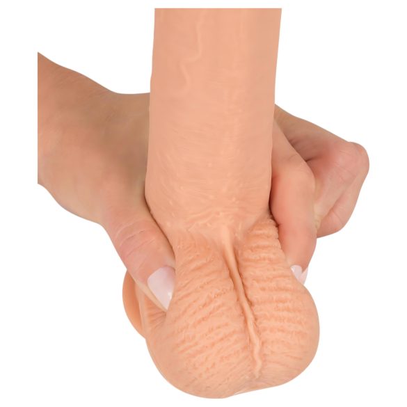 realistixxx - realistische dildo met zuignap - 22cm - huidskleur