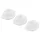 Womanizer Premium S - vervangende zuigring set - wit - 3 stuks