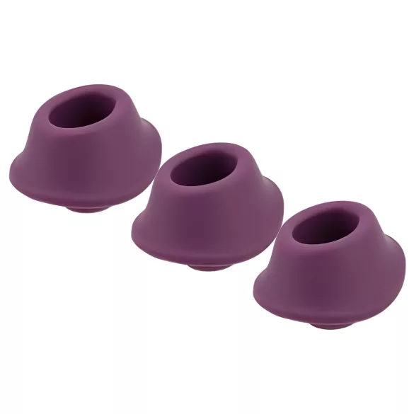 Womanizer Classic M - vervangende zuigkop set - lila - 3 stuks