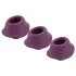 Womanizer Classic M - vervangende zuigkop set - lila - 3 stuks