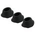 Womanizer Premium M - Extra zuigklokjes set - zwart (3 stuks)