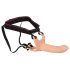 You2Toys - Strap-on holle dildo (groot) - huidkleurig