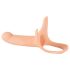 You2Toys - Strap-on holle dildo (groot) - huidkleurig