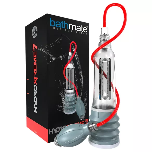Bathmate Xtreme Hydromax 7 - penispomp set - transparant