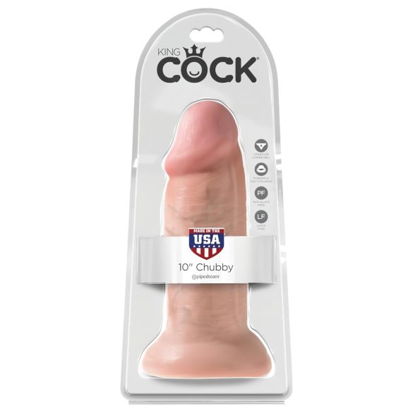 King Cock - dildo 25 cm - realistisch - huidkleur