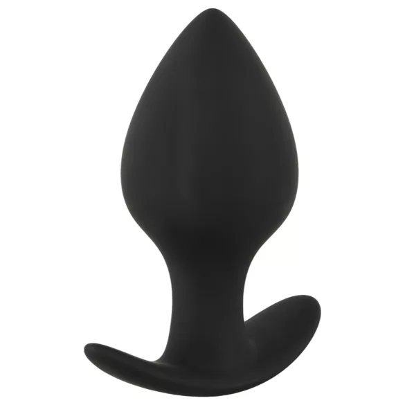Black Velvets - siliconen anaalplug set (3-delig, zwart)