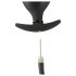 You2Toys - opblaasbare anale plug (zwart)