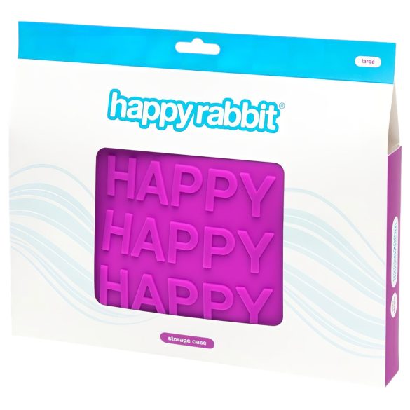 Happyrabbit - seksspeeltje etui (paars) - groot