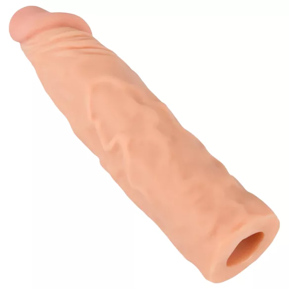 Nature Skin - verlengende, verdikkende penismantel (19,5 cm)