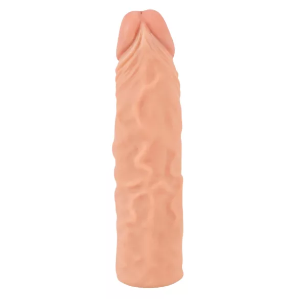 Nature Skin - verlengende, verdikkende penismantel (19,5 cm)