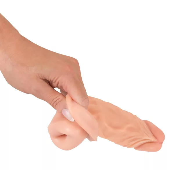 Nature Skin - verlengende, verdikkende penismantel (19,5 cm)