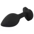 You2Toys - anaalplug - met witte steen - zwart