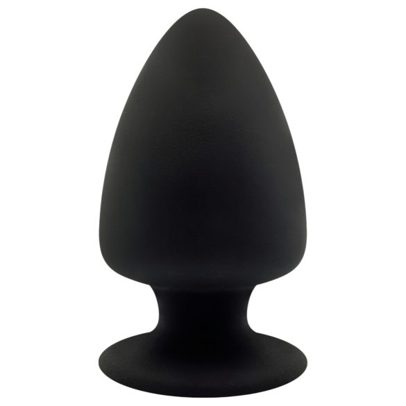 Silexd M - Vormbare anale plug - 11 cm (zwart)
