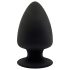 Silexd M - Vormbare anale plug - 11 cm (zwart)