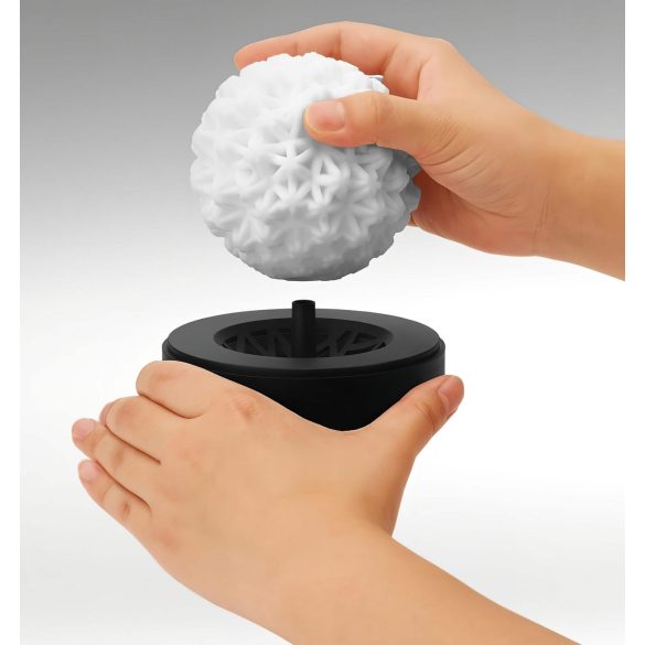 TENGA GEO - masturbator voor mannen - textuur met golven - Glacier